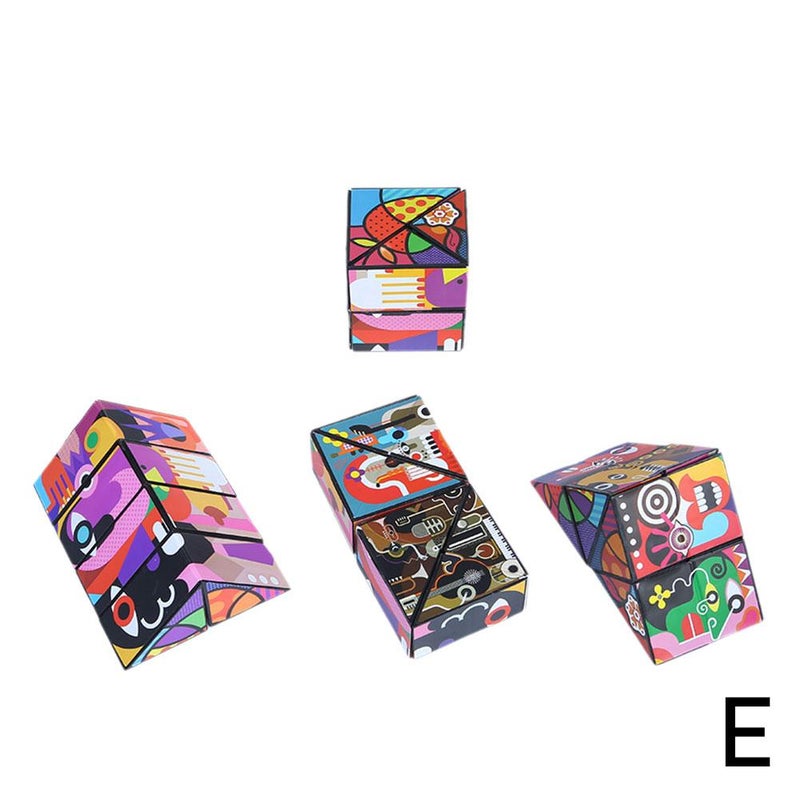 3D geometric magnetic Rubik's Cube, infinitely variable Rubik's Cube, irregularly shaped Rubik's Cube, educational toy